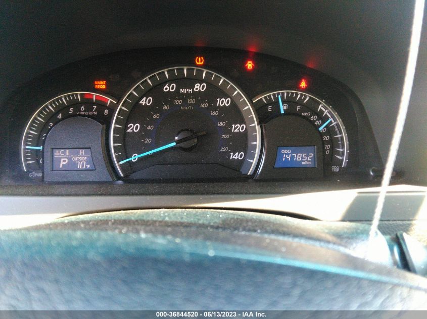 2013 TOYOTA CAMRY L/LE/SE/XLE - 4T4BF1FK3DR296833