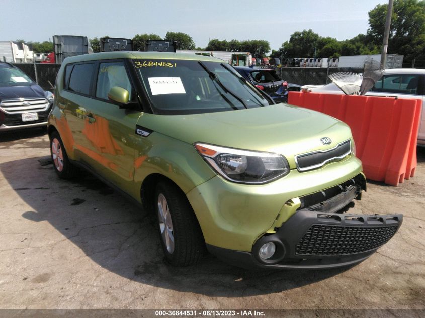 2015 KIA SOUL BASE - KNDJN2A20F7755912