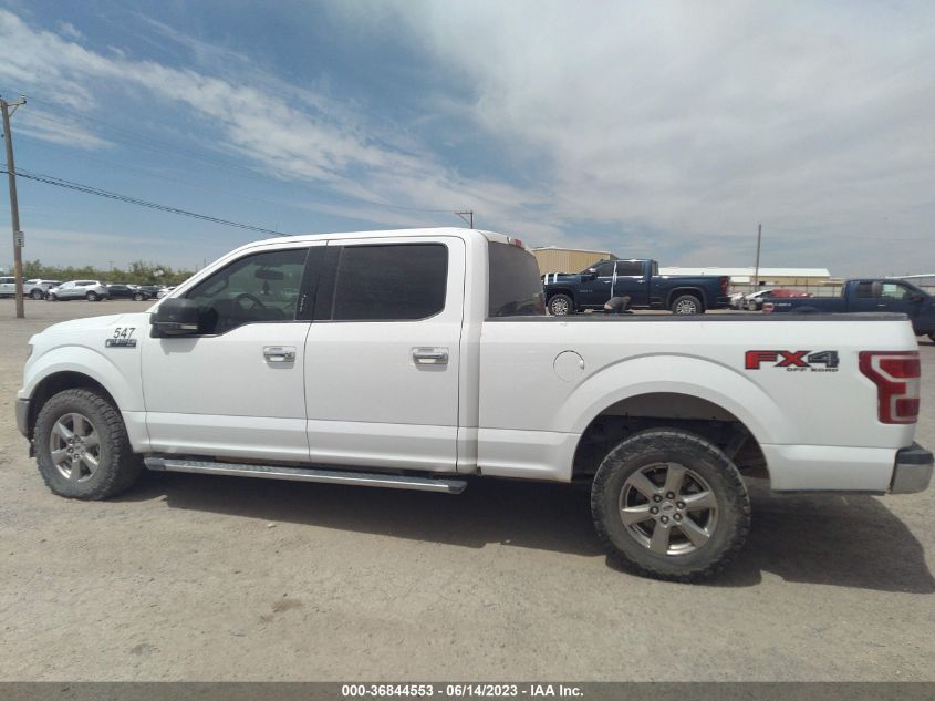 2018 FORD F-150 XL/XLT/LARIAT - 1FTFW1E50JKF29344