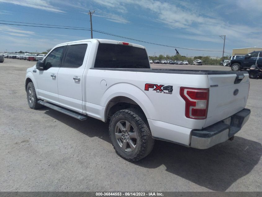 2018 FORD F-150 XL/XLT/LARIAT - 1FTFW1E50JKF29344