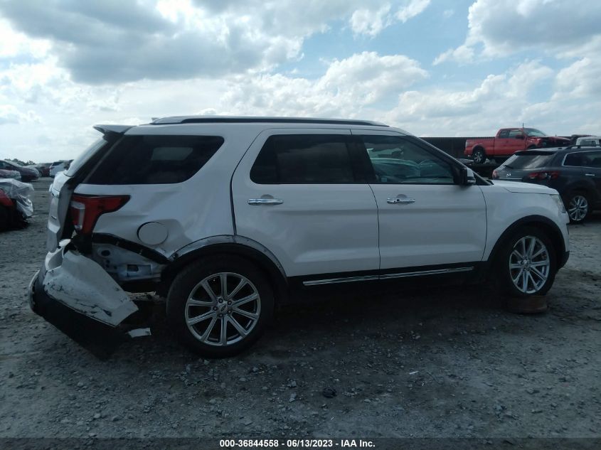 2017 FORD EXPLORER LIMITED - 1FM5K8F81HGC27434