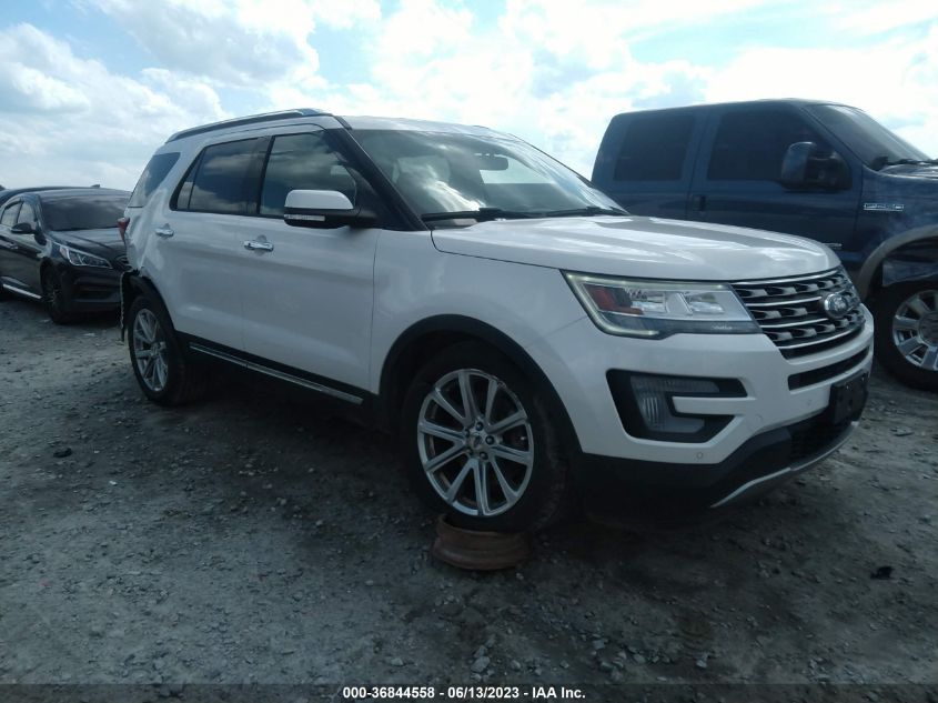 2017 FORD EXPLORER LIMITED - 1FM5K8F81HGC27434