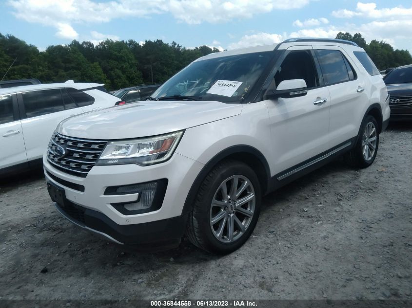 2017 FORD EXPLORER LIMITED - 1FM5K8F81HGC27434