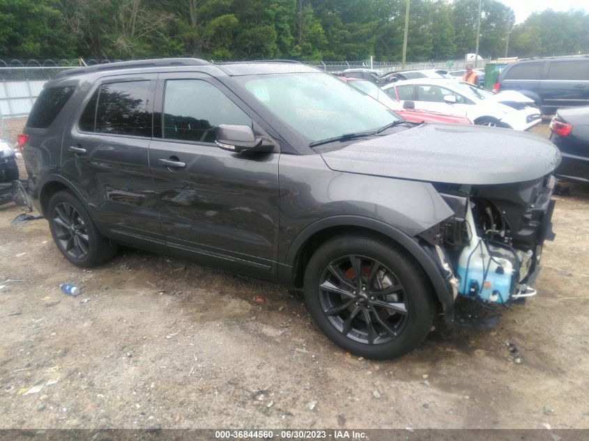2018 FORD EXPLORER XLT - 1FM5K7D88JGB38463
