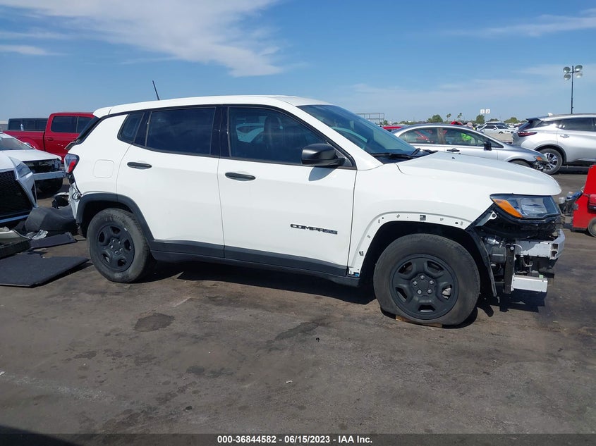 VIN 3C4NJCAB5MT532017 2021 JEEP COMPASS SPORT