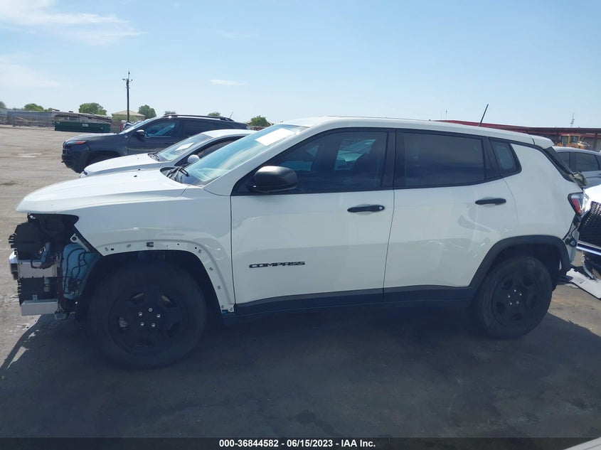 VIN 3C4NJCAB5MT532017 2021 JEEP COMPASS SPORT