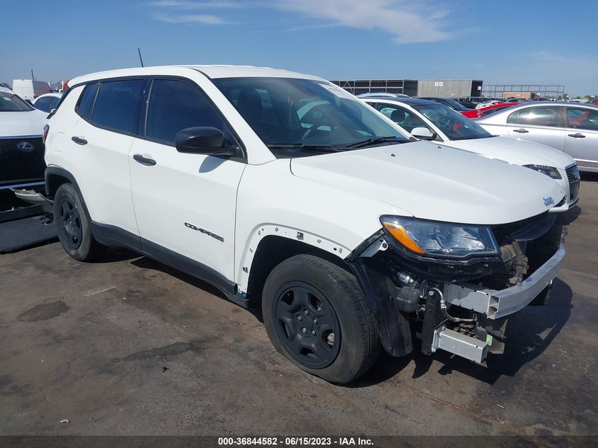 VIN 3C4NJCAB5MT532017 2021 JEEP COMPASS SPORT
