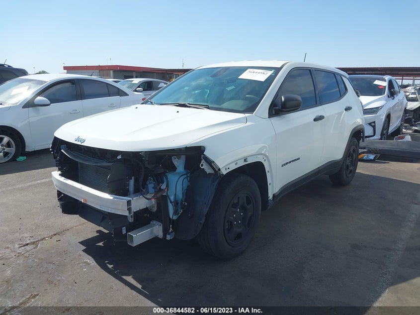 VIN 3C4NJCAB5MT532017 2021 JEEP COMPASS SPORT