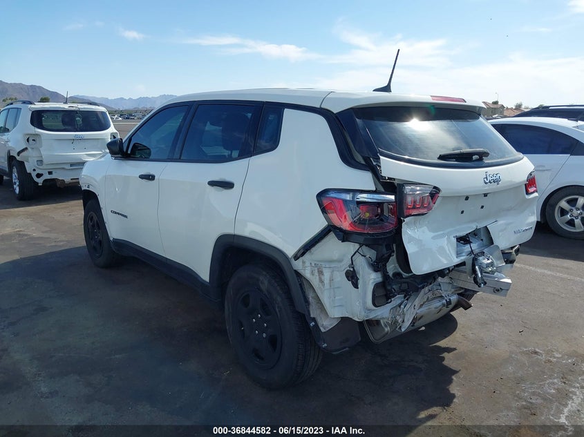 VIN 3C4NJCAB5MT532017 2021 JEEP COMPASS SPORT