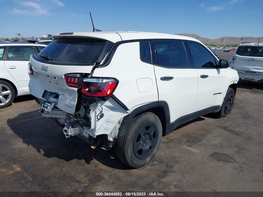 VIN 3C4NJCAB5MT532017 2021 JEEP COMPASS SPORT