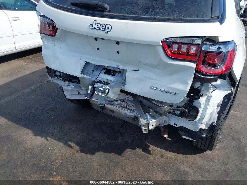 VIN 3C4NJCAB5MT532017 2021 JEEP COMPASS SPORT