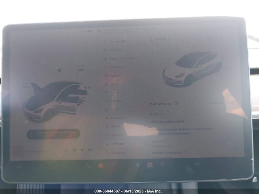 2023 TESLA MODEL 3 - 5YJ3E1EA9PF419448