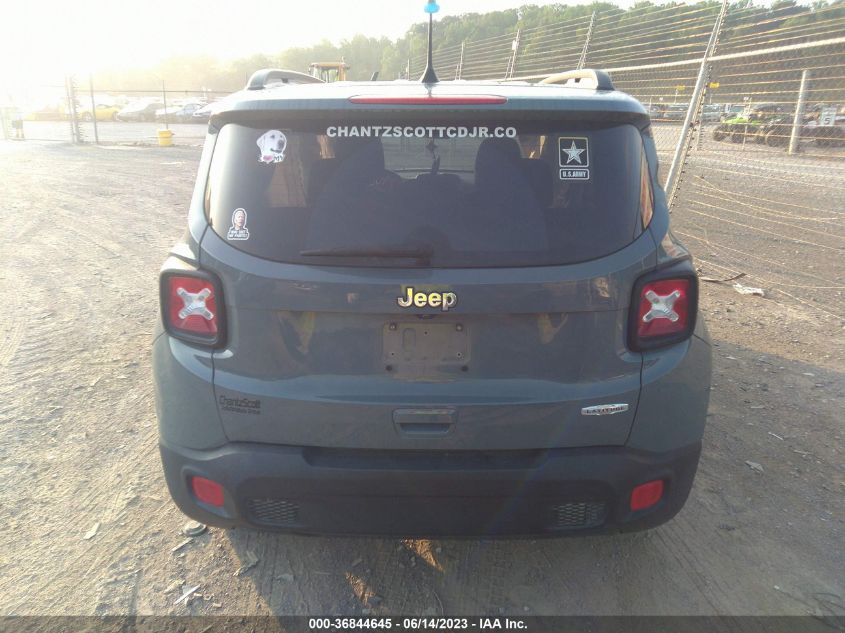 2018 JEEP RENEGADE LATITUDE/ALTITUDE - ZACCJABB8JTH97673