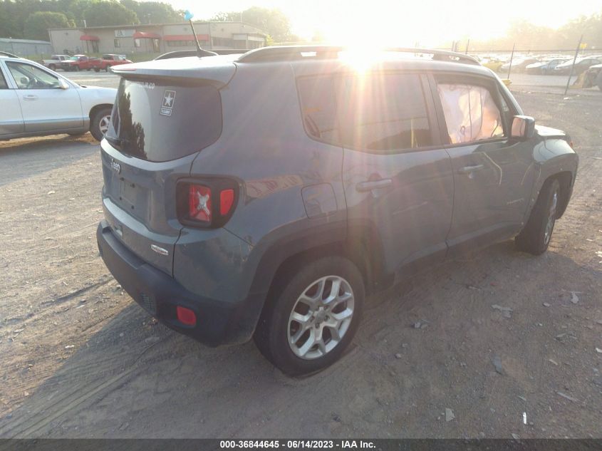 2018 JEEP RENEGADE LATITUDE/ALTITUDE - ZACCJABB8JTH97673