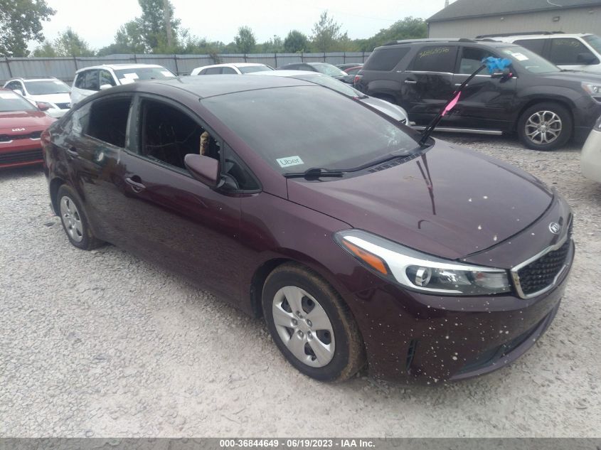 2017 KIA FORTE LX - 3KPFK4A70HE045563