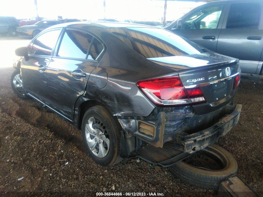 2015 HONDA CIVIC SEDAN LX - 2HGFB2F55FH513561