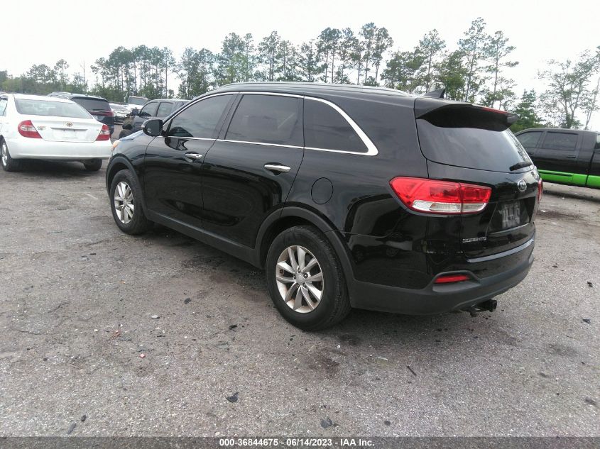 2016 KIA SORENTO LX - 5XYPG4A50GG023665