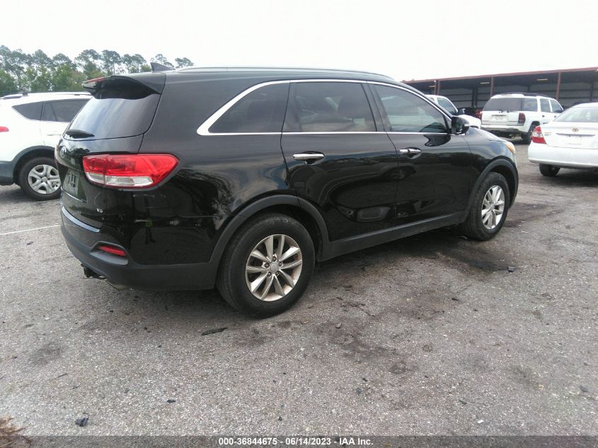 2016 KIA SORENTO LX - 5XYPG4A50GG023665