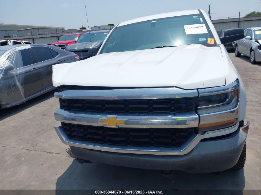 2018 CHEVROLET SILVERADO 1500 WORK TRUCK - 1GCVKNEC5JZ346834