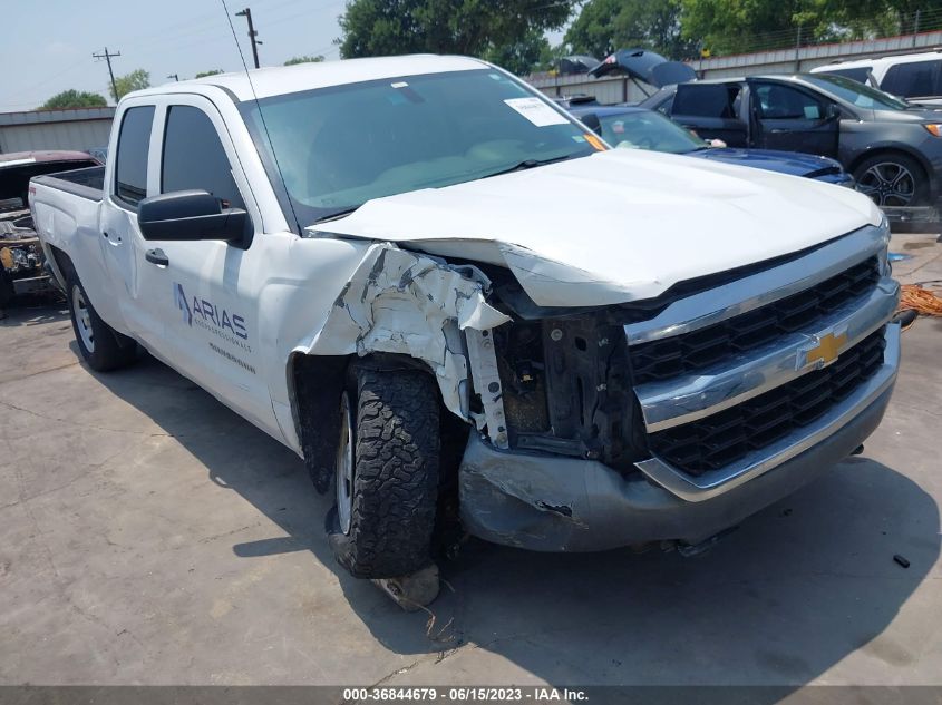 2018 CHEVROLET SILVERADO 1500 WORK TRUCK - 1GCVKNEC5JZ346834