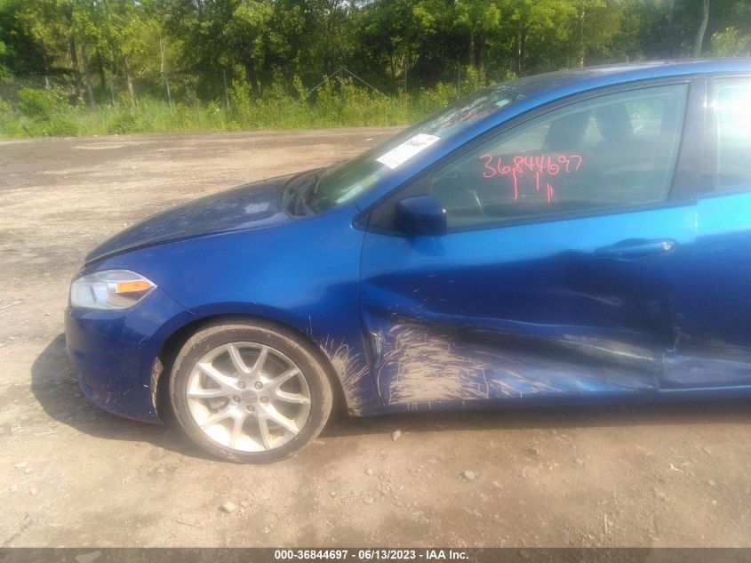 2013 DODGE DART SXT - 1C3CDFBA0DD152082