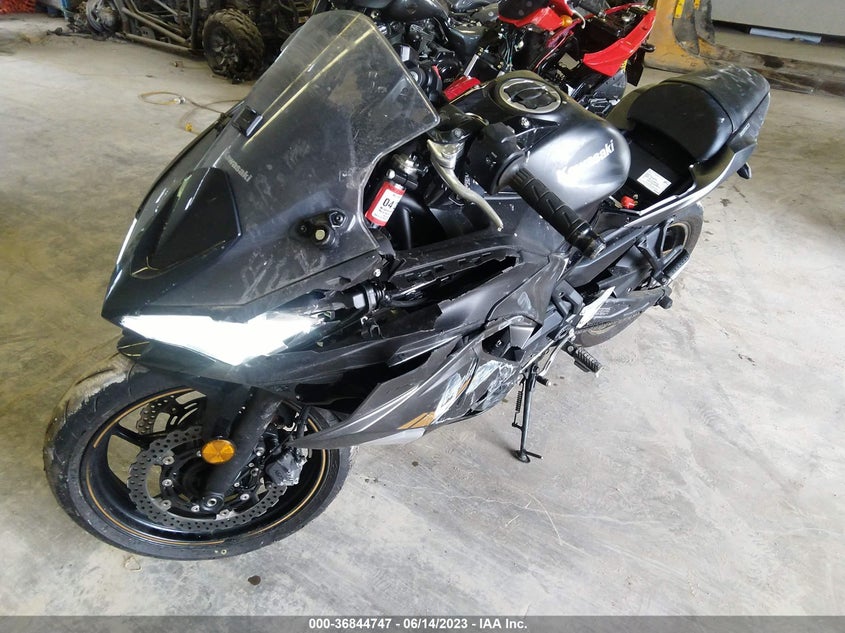 VIN ML5EXER12PDA82694 2023 KAWASAKI EX650 R