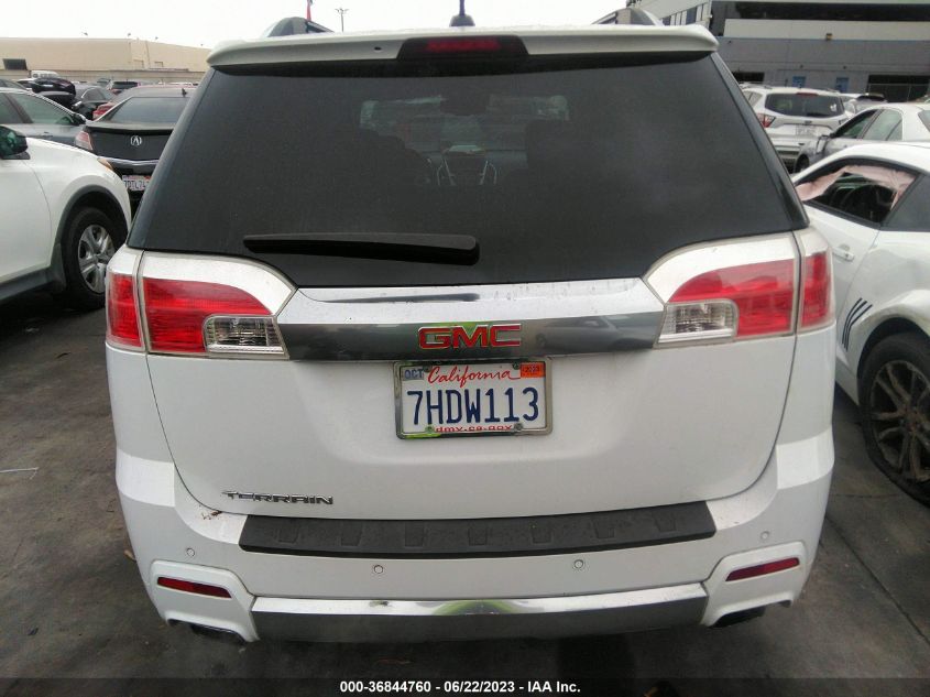 2015 GMC TERRAIN DENALI - 2GKFLUE33F6171017
