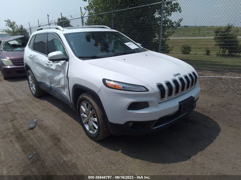 2016 JEEP CHEROKEE LIMITED - 1C4PJMDS2GW322595