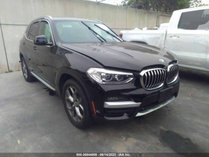 2020 BMW X3 SDRIVE30I - 5UXTY3C02L9B72339