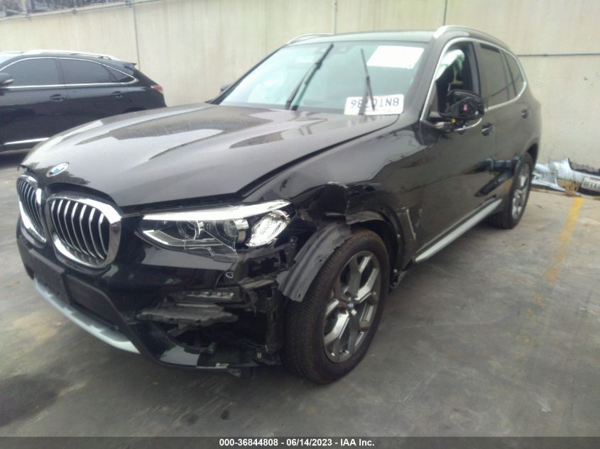 2020 BMW X3 SDRIVE30I - 5UXTY3C02L9B72339