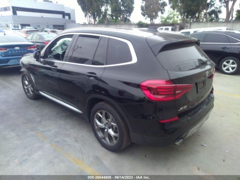 2020 BMW X3 SDRIVE30I - 5UXTY3C02L9B72339