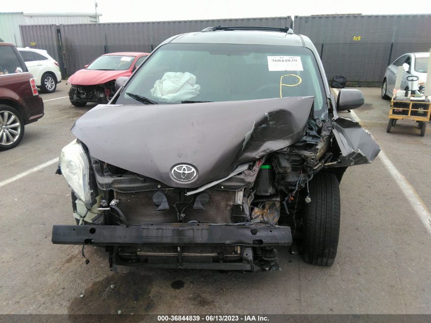 2014 TOYOTA SIENNA XLE/XLE AAS/LTD - 5TDYK3DC8ES406633