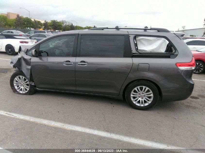 2014 TOYOTA SIENNA XLE/XLE AAS/LTD - 5TDYK3DC8ES406633