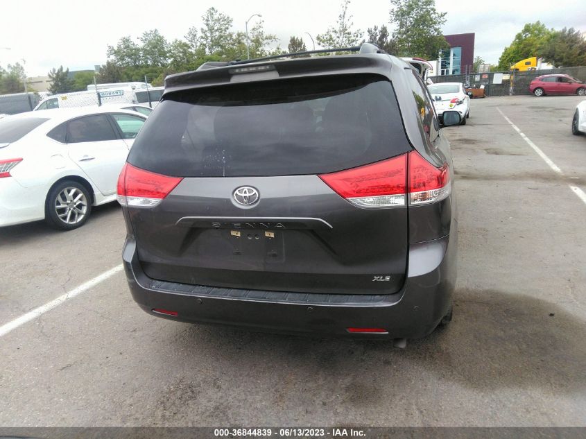 2014 TOYOTA SIENNA XLE/XLE AAS/LTD - 5TDYK3DC8ES406633