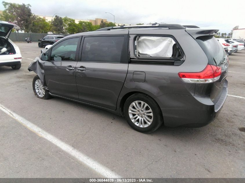 2014 TOYOTA SIENNA XLE/XLE AAS/LTD - 5TDYK3DC8ES406633