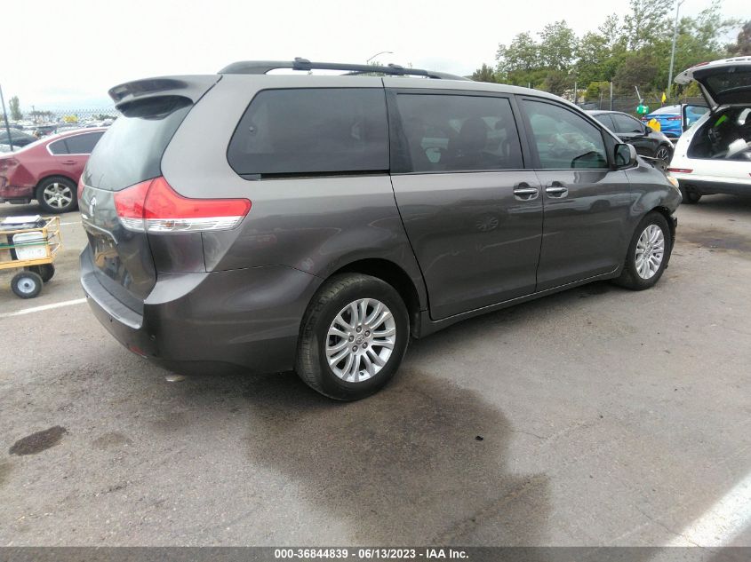 2014 TOYOTA SIENNA XLE/XLE AAS/LTD - 5TDYK3DC8ES406633