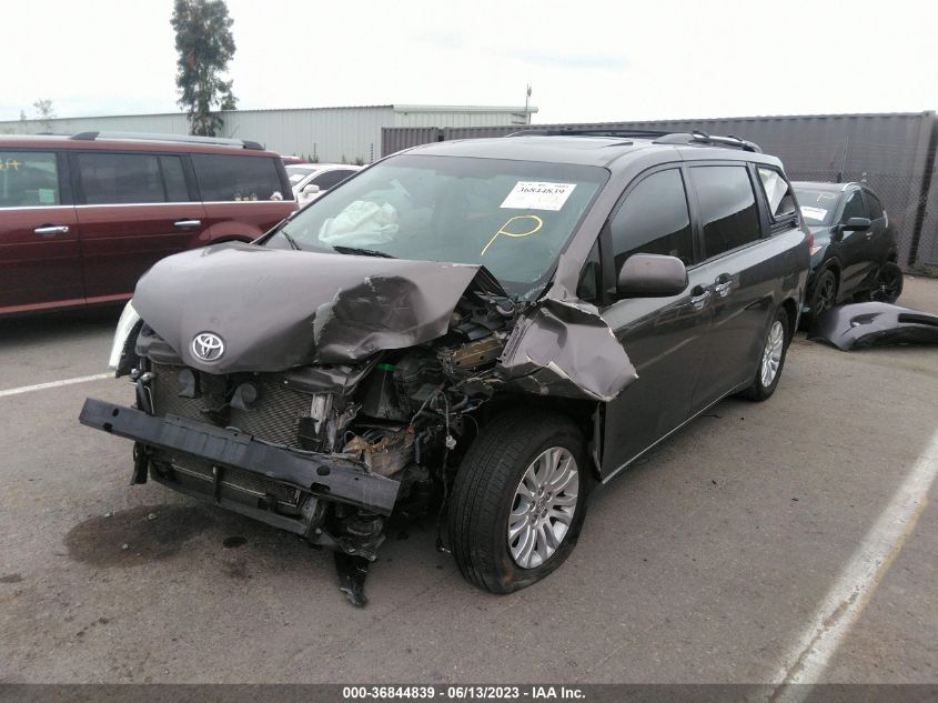 2014 TOYOTA SIENNA XLE/XLE AAS/LTD - 5TDYK3DC8ES406633