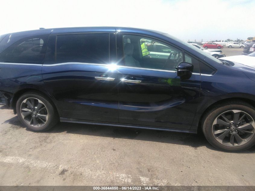 2022 HONDA ODYSSEY ELITE - 5FNRL6H95NB017986