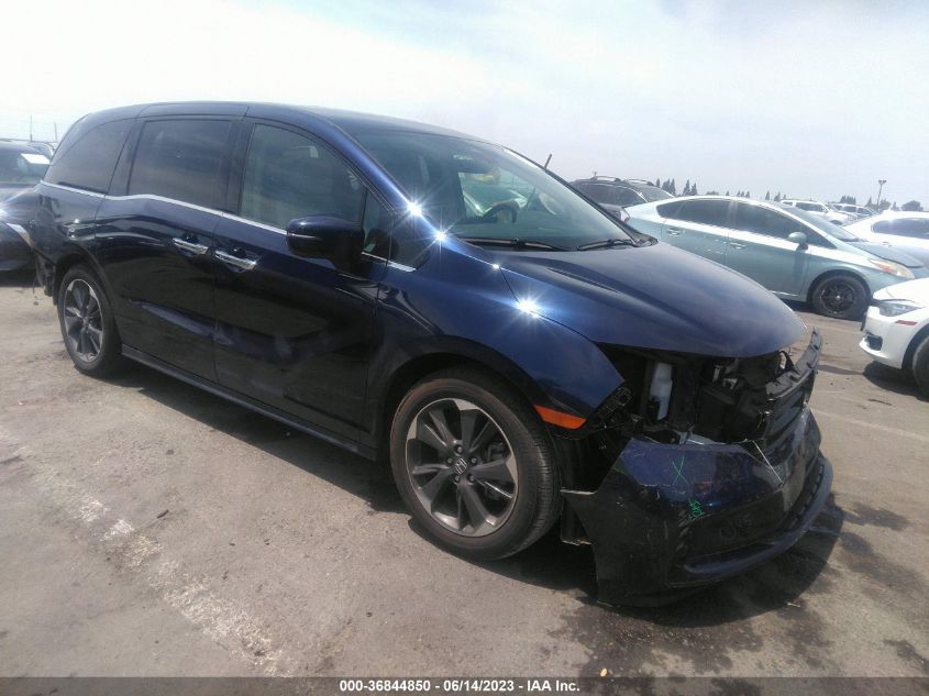 2022 HONDA ODYSSEY ELITE - 5FNRL6H95NB017986