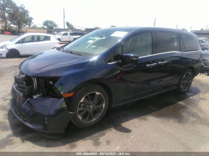 2022 HONDA ODYSSEY ELITE - 5FNRL6H95NB017986