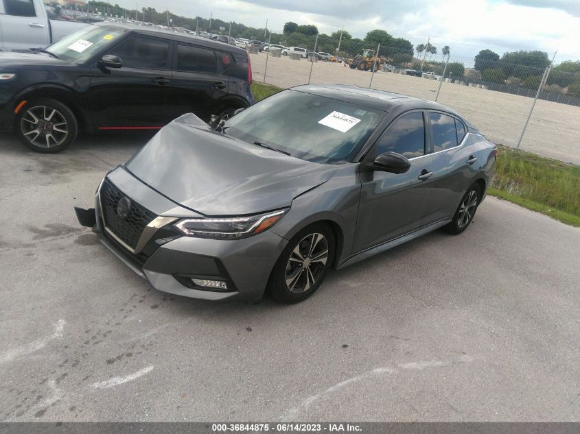 2021 NISSAN SENTRA SR - 3N1AB8DV0MY210227