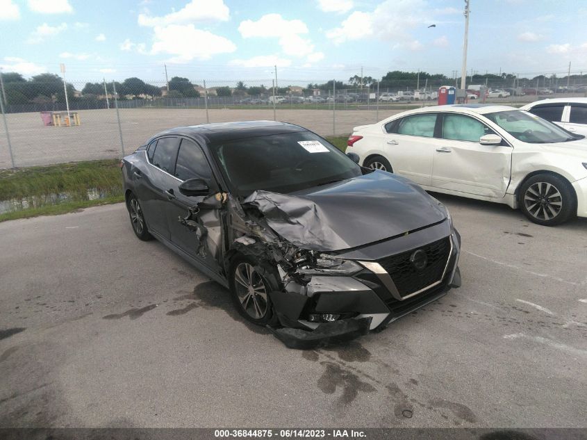 2021 NISSAN SENTRA SR - 3N1AB8DV0MY210227