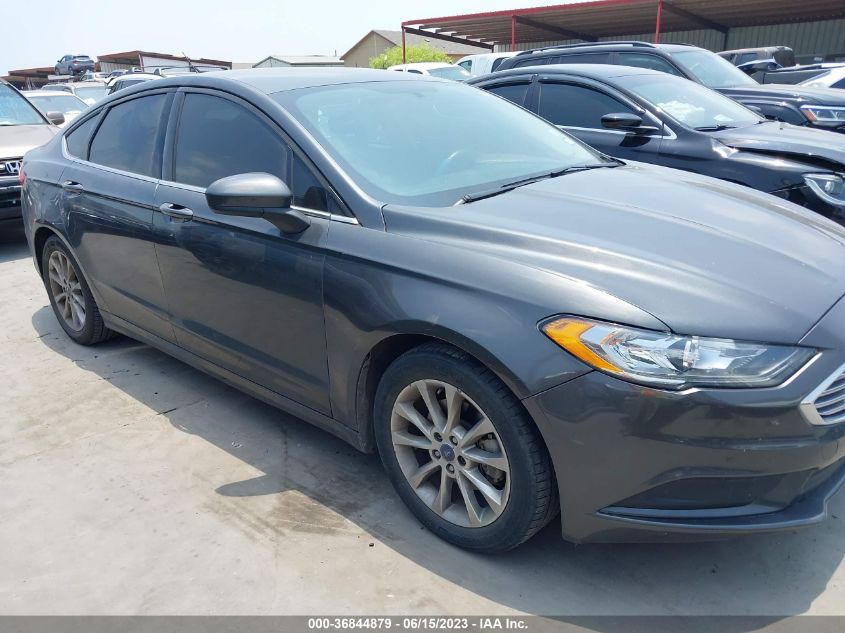 2017 FORD FUSION SE - 3FA6P0HD6HR298133