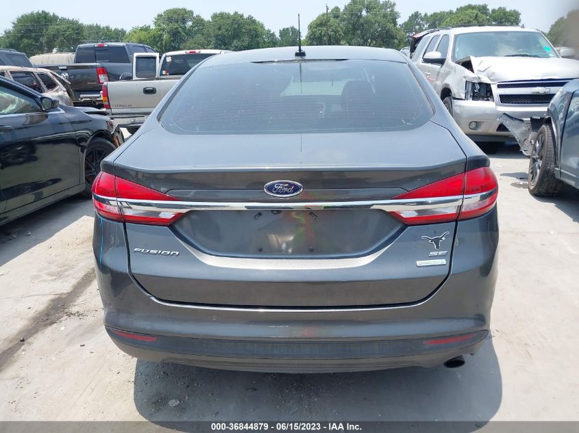 2017 FORD FUSION SE - 3FA6P0HD6HR298133