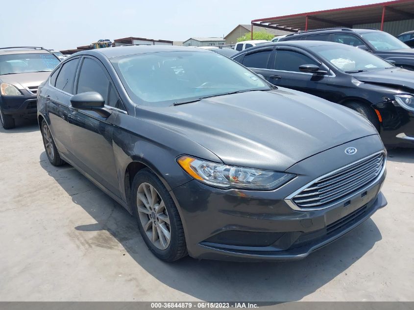 2017 FORD FUSION SE - 3FA6P0HD6HR298133