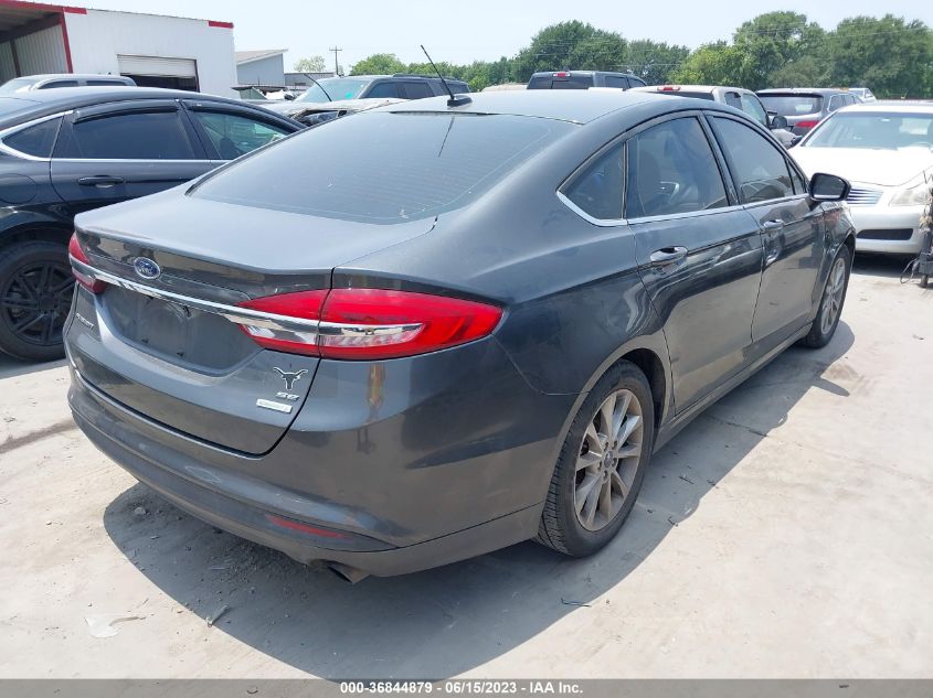 2017 FORD FUSION SE - 3FA6P0HD6HR298133