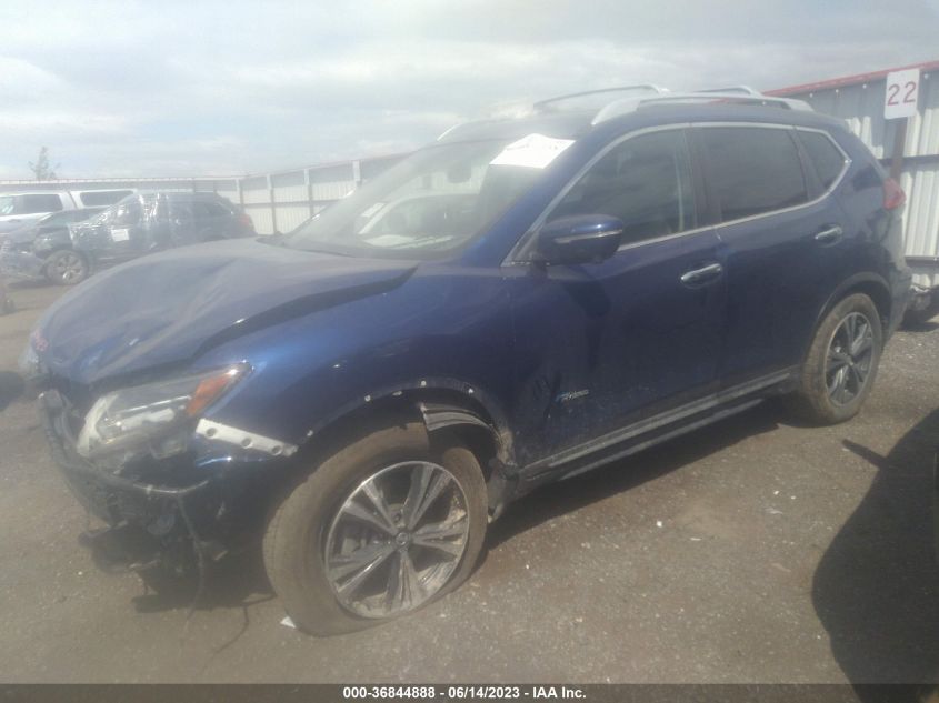 2017 NISSAN ROGUE SV HYBRID/SL HYBRID - 5N1ET2MV6HC806901