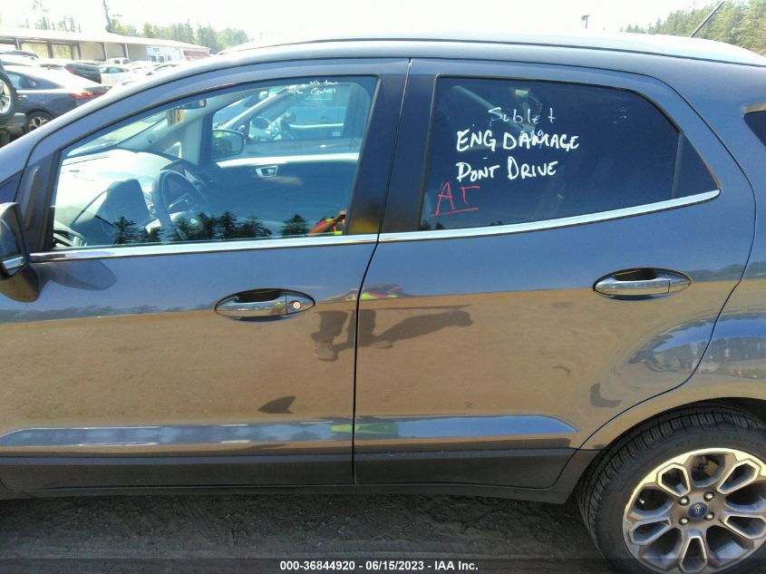 2020 FORD ECOSPORT TITANIUM - MAJ3S2KE1LC370510
