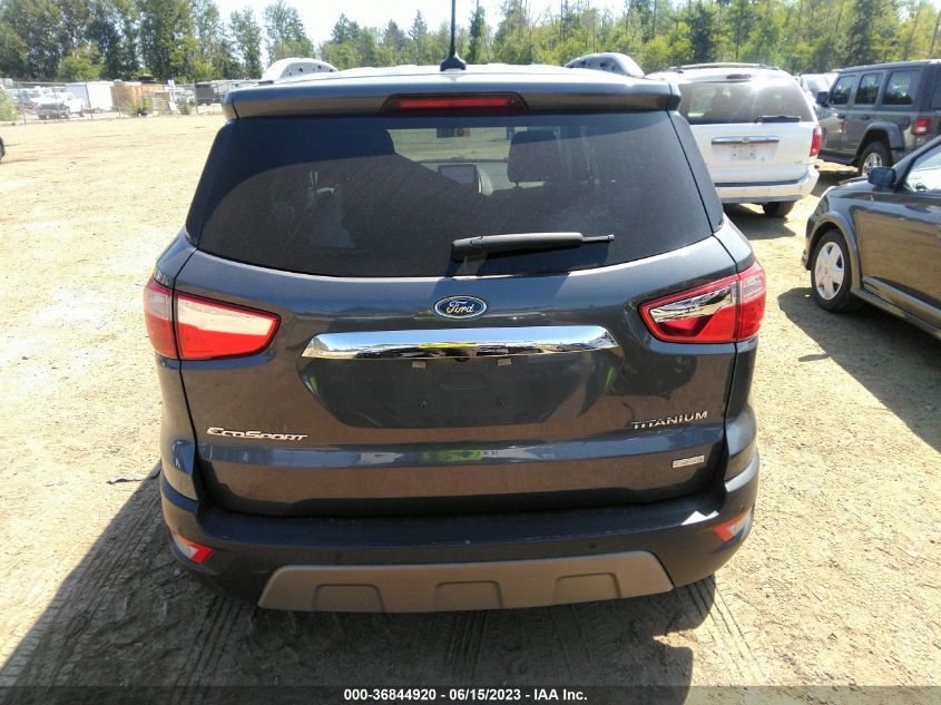 2020 FORD ECOSPORT TITANIUM - MAJ3S2KE1LC370510