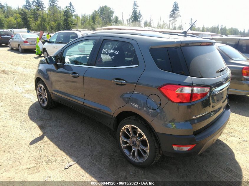 2020 FORD ECOSPORT TITANIUM - MAJ3S2KE1LC370510